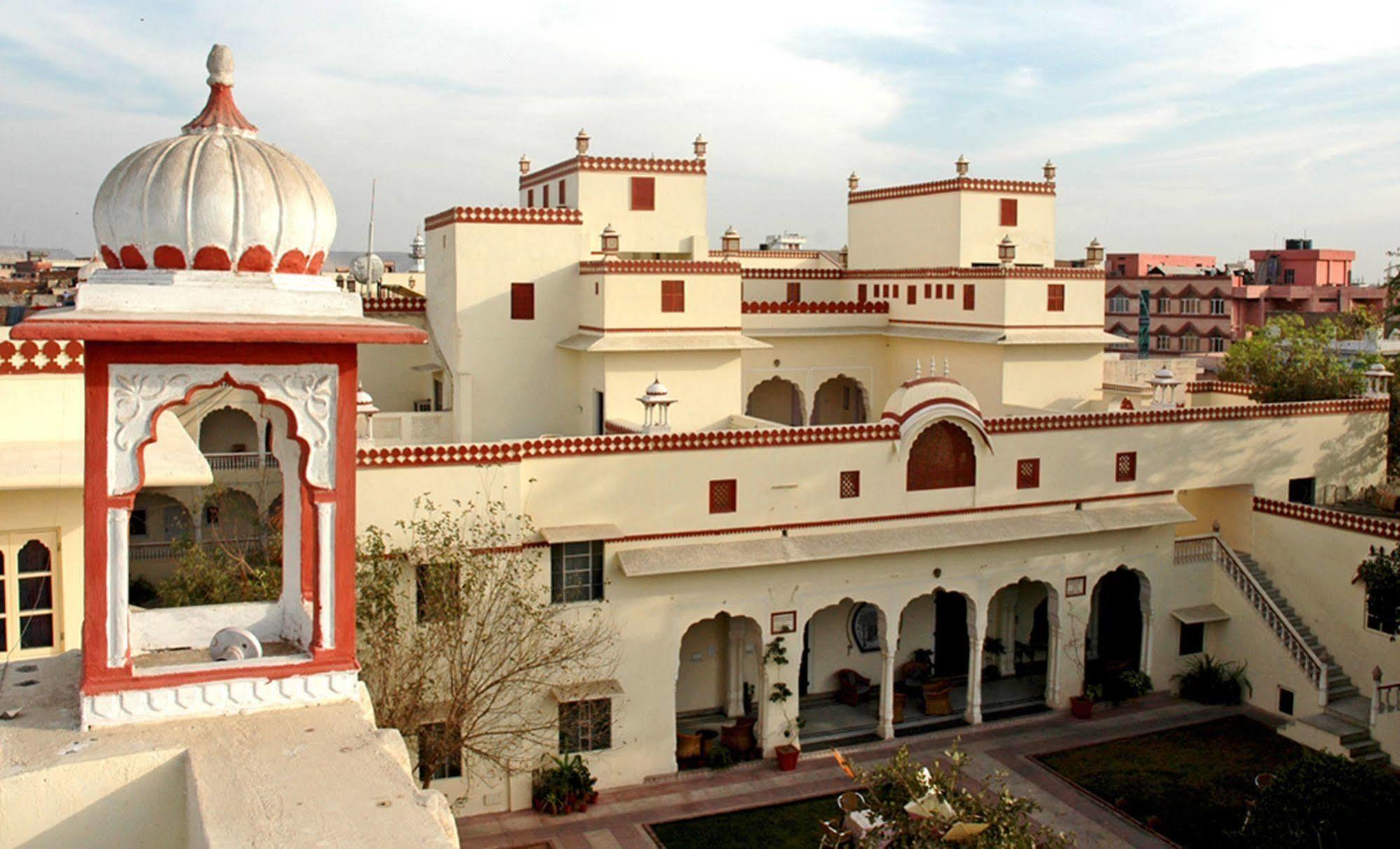 Mandawa Haveli Hotell Jaipur Eksteriør bilde